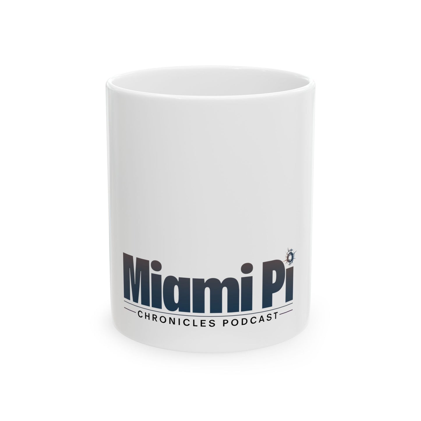 Monochrome Logo – White Mug