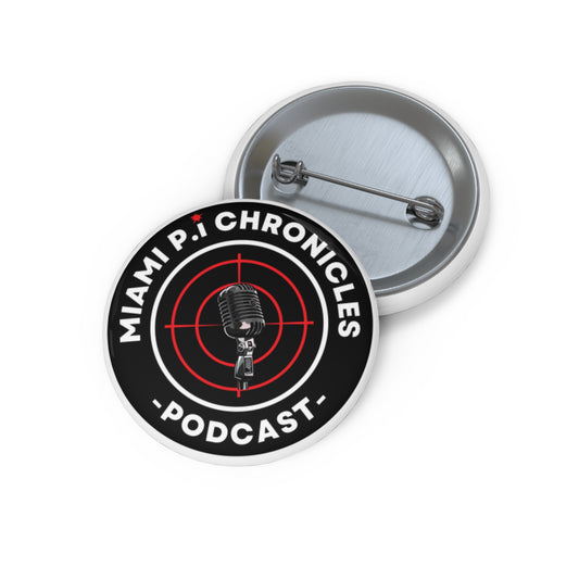 Miami Pi Dark Badge – Button Pin