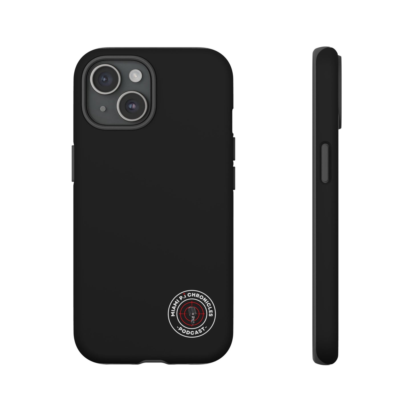 Miami Pi Dark Badge – Black Phone Case