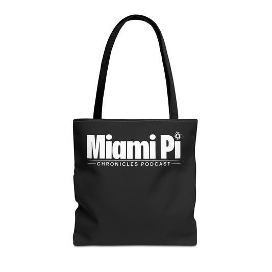 Monochrome Logo – Black Tote Bag