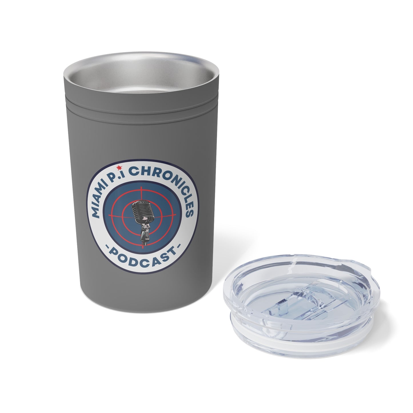 Miami Pi Badge – Travel Mug (11oz)