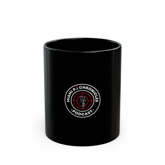 Miami Pi Dark Badge – Black Mug