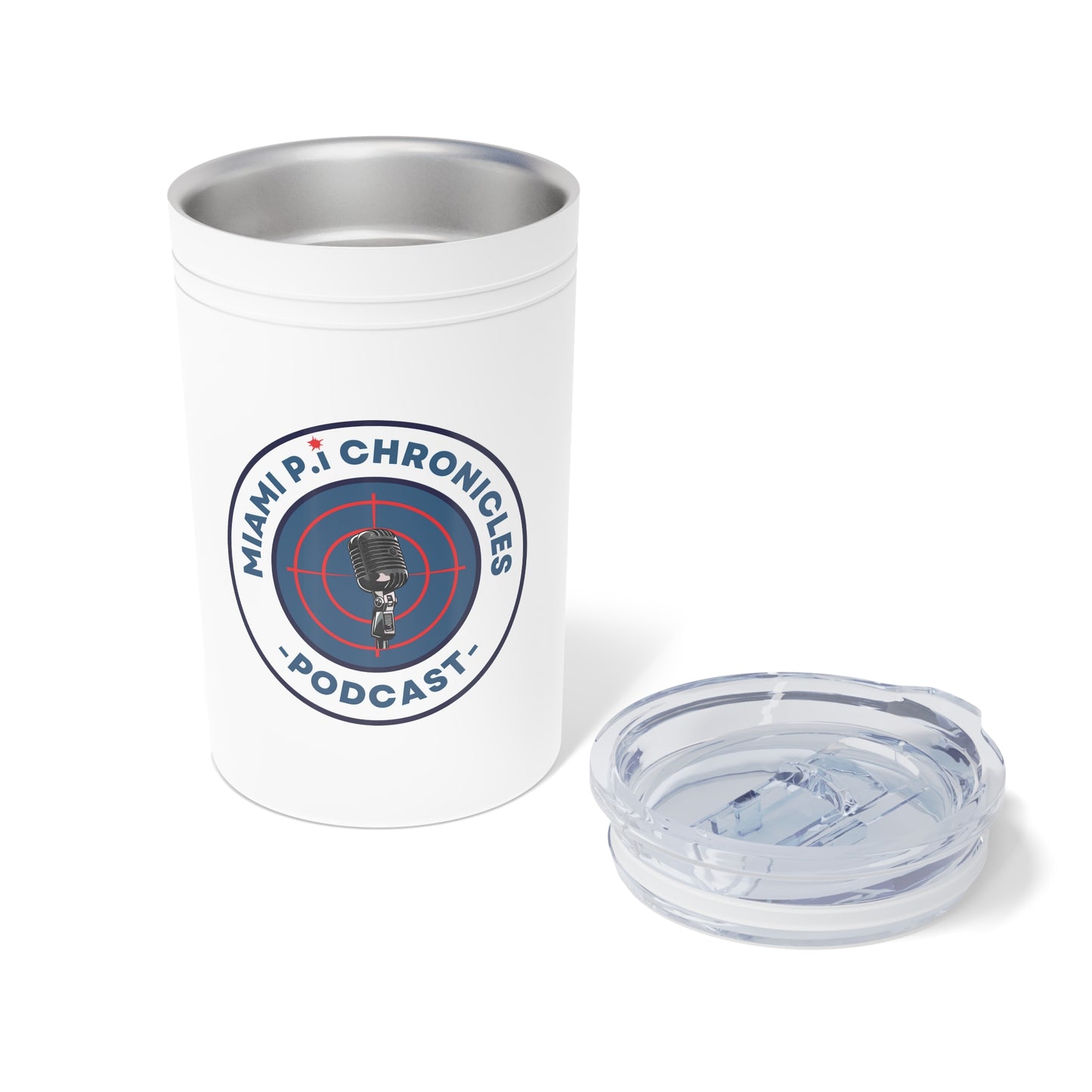 Miami Pi Badge – Travel Mug (11oz)