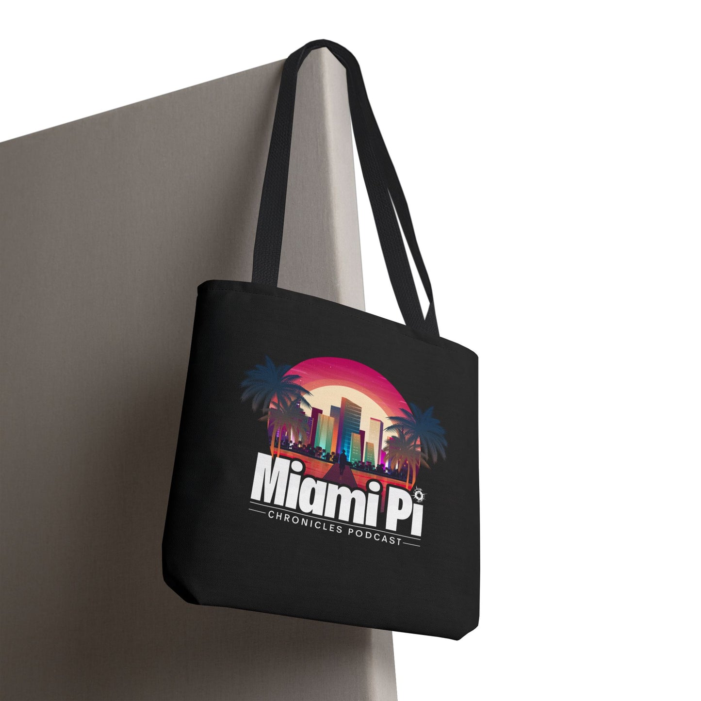 Sunset Logo – Black Tote Bag