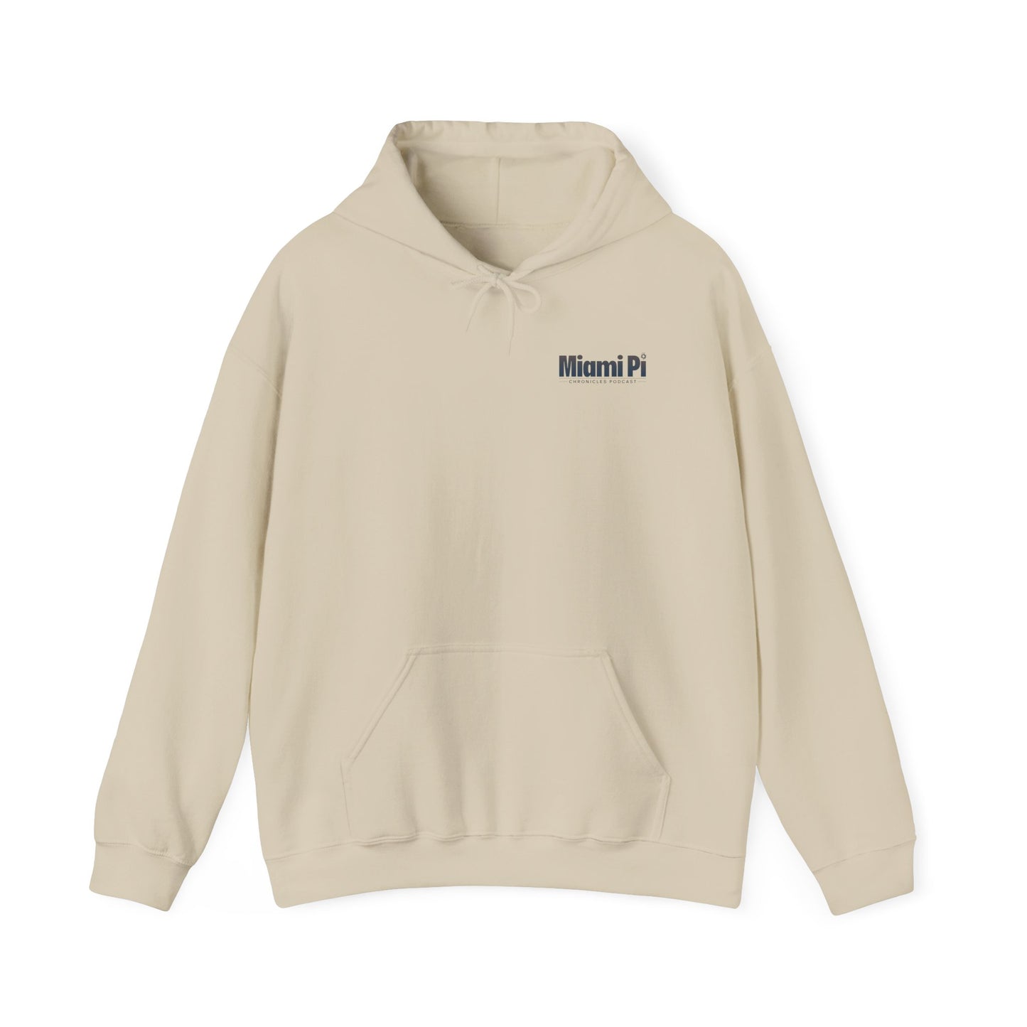 Dark Sunset Logo – Hoodie (Sand)