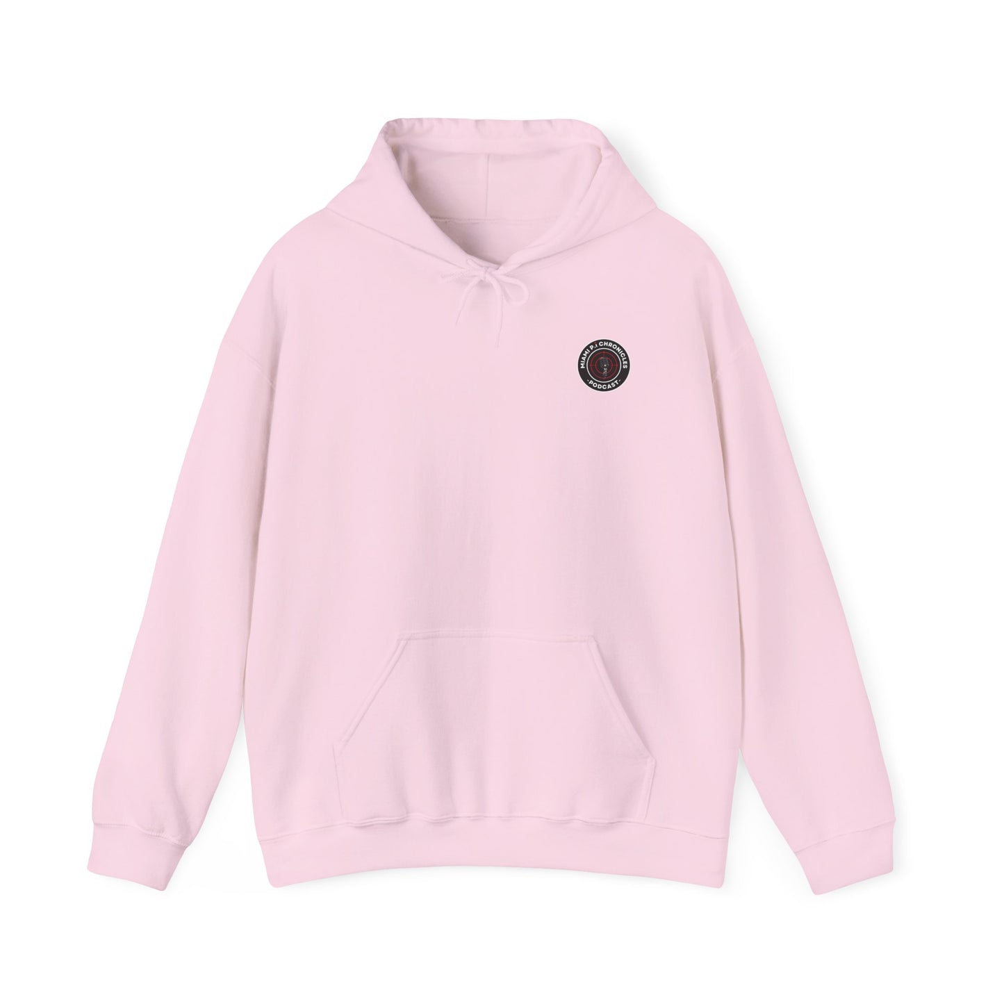 Miami Pi Dark Badge – Hoodie (Light Pink)