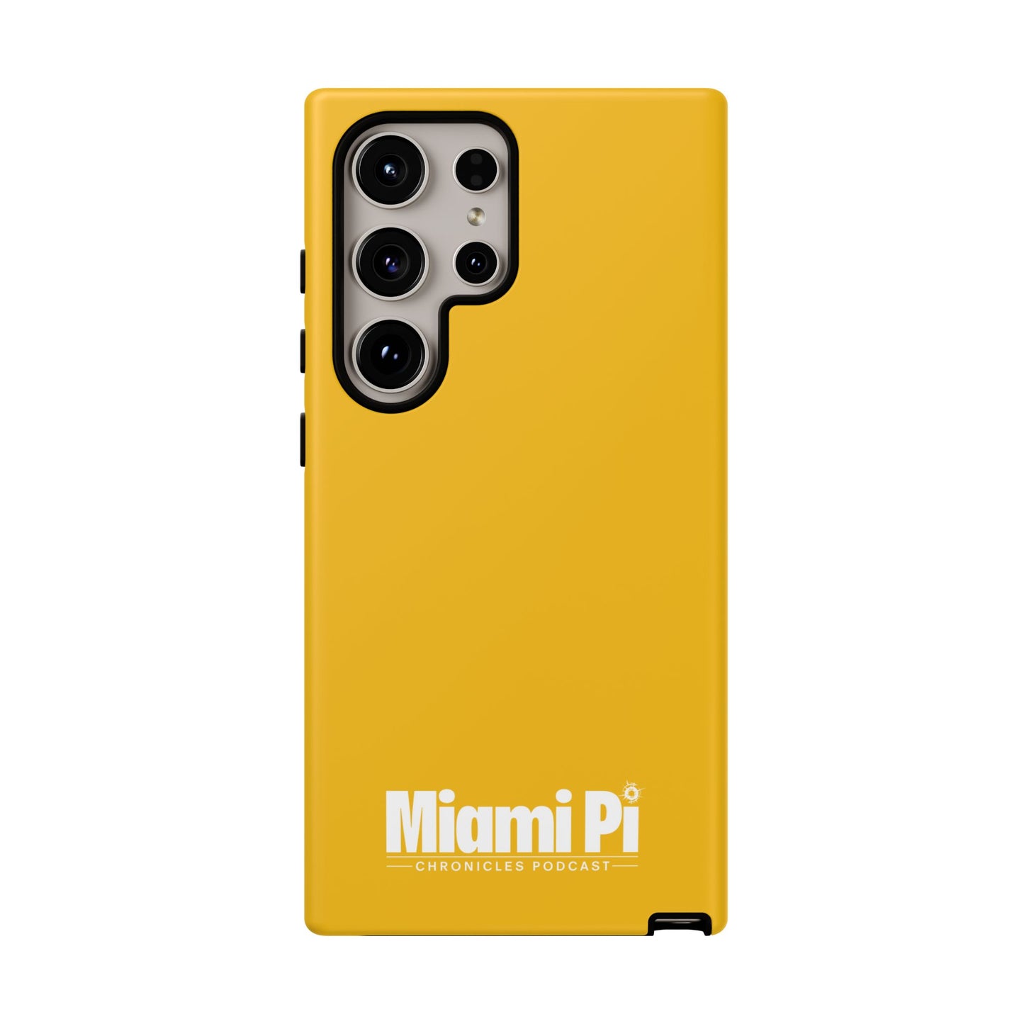 Monochrome Logo – Yellow Phone Case