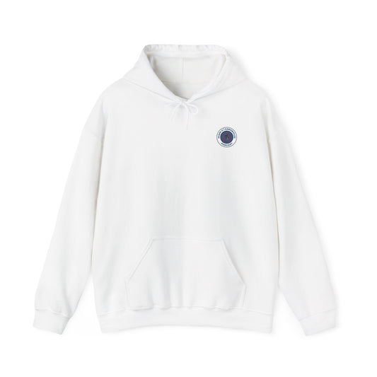 Miami Pi Badge – Hoodie (White)