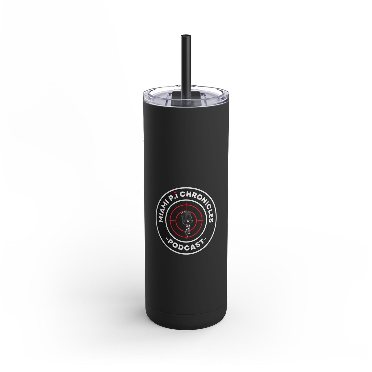 Miami Pi Dark Badge – Travel Mug (20oz)