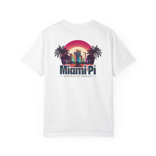 Dark Sunset Logo – T-Shirt (White)