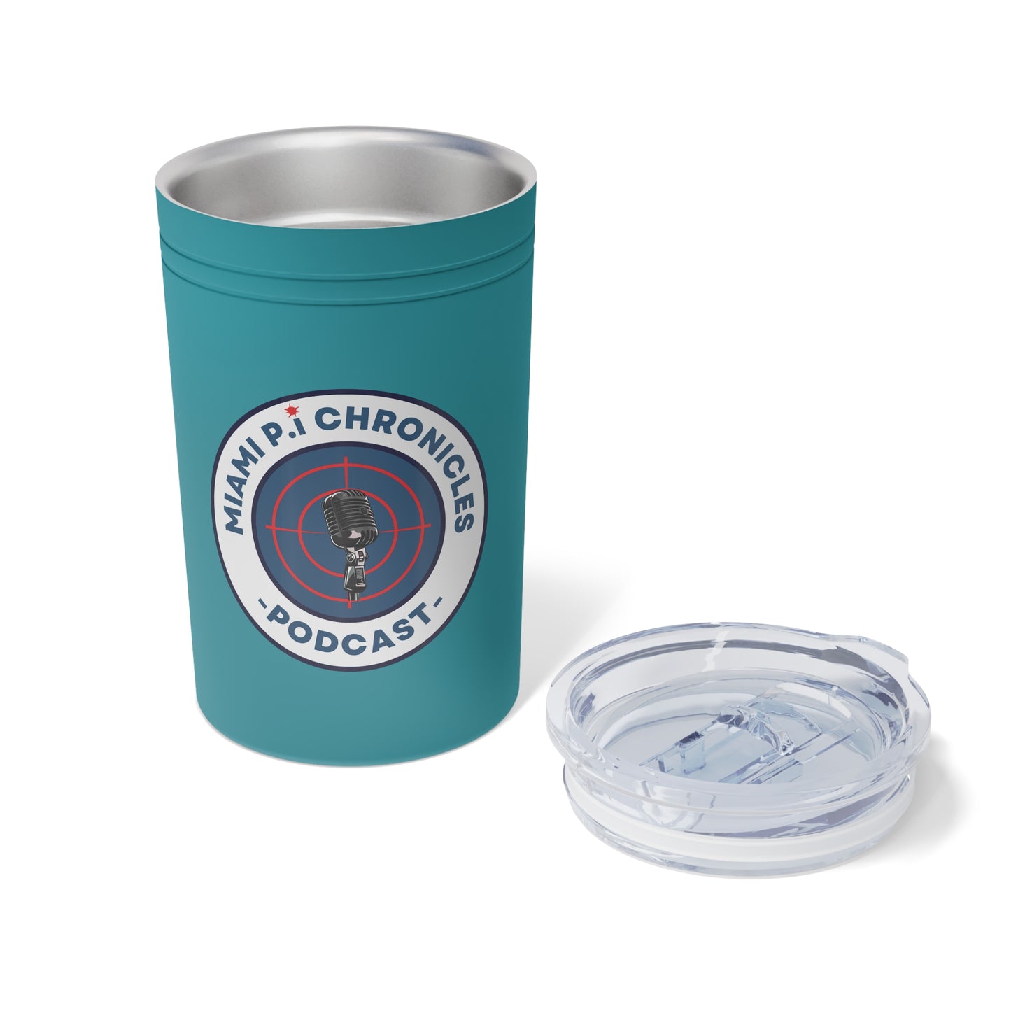 Miami Pi Badge – Travel Mug (11oz)