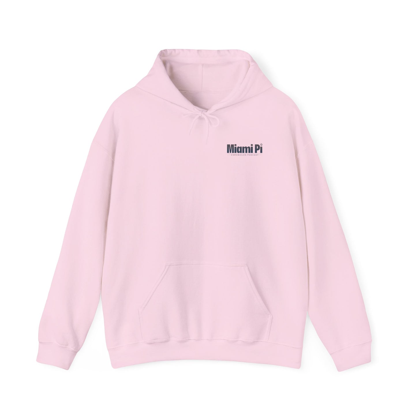 Dark Sunset Logo – Hoodie (Light Pink)