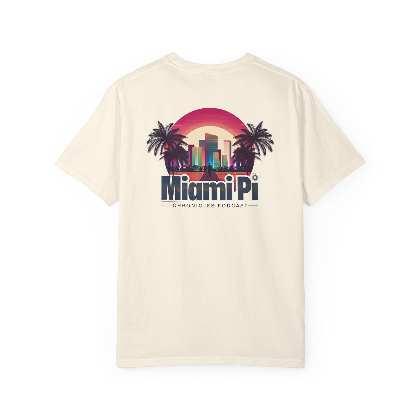Dark Sunset Logo – T-Shirt (Ivory)