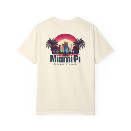 Dark Sunset Logo – T-Shirt (Ivory)