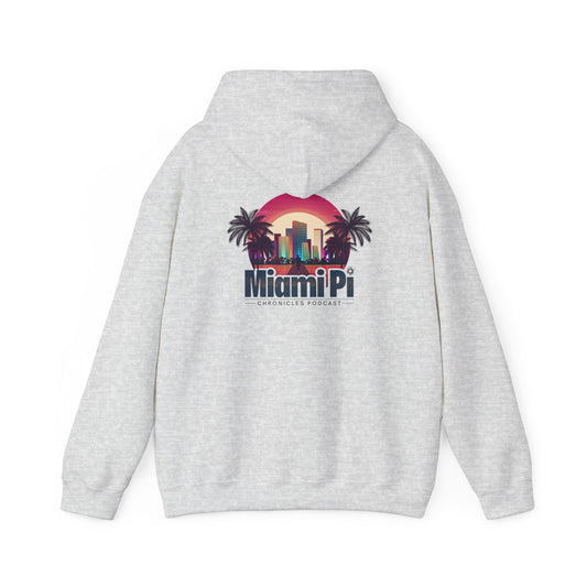 Dark Sunset Logo – Hoodie (Ash)